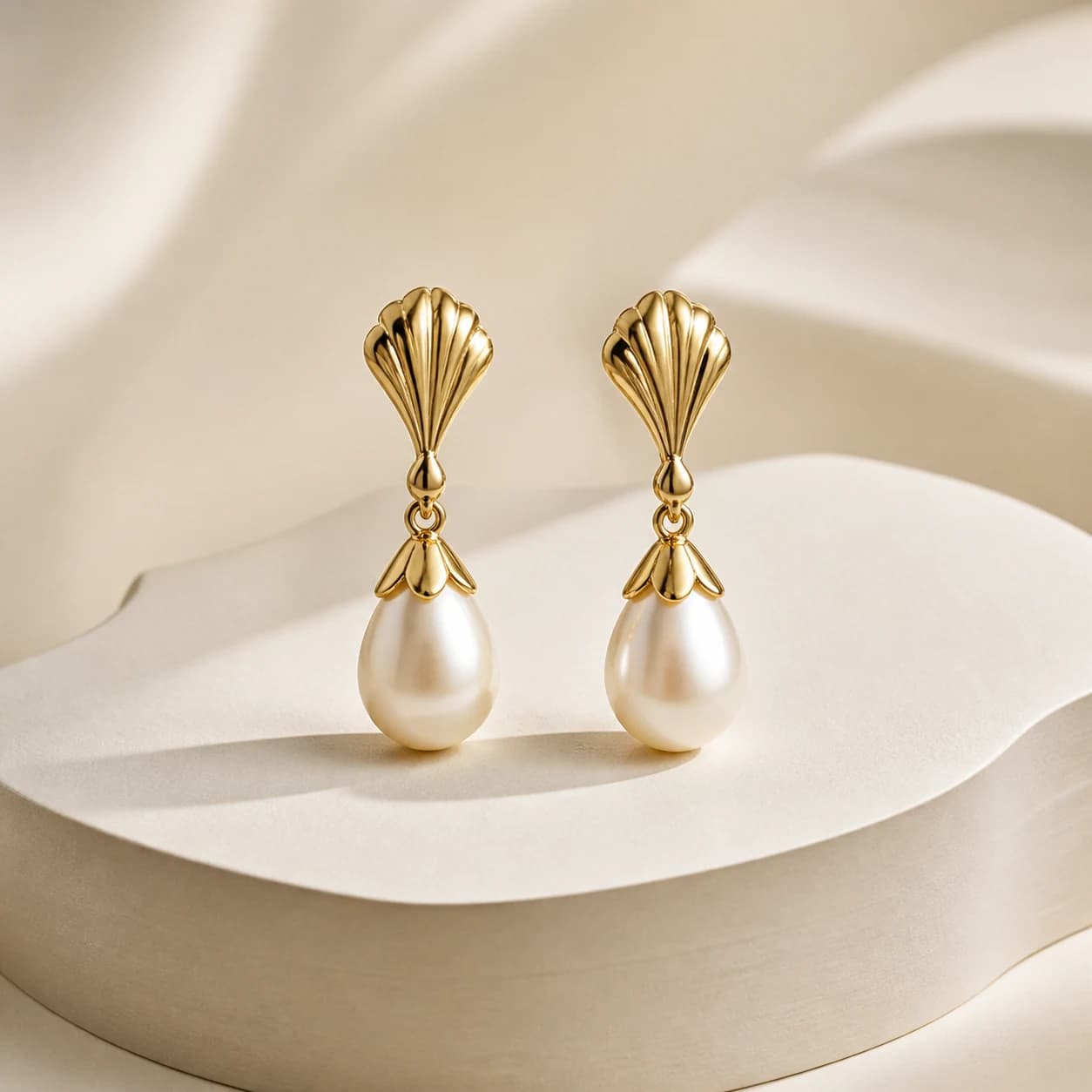 Meher Pearl Earrings